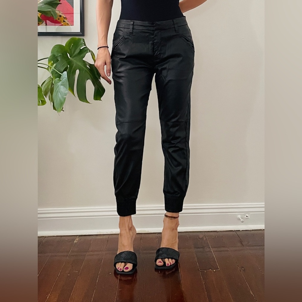 7 for all man kind sz 30 mid rise waxed pants